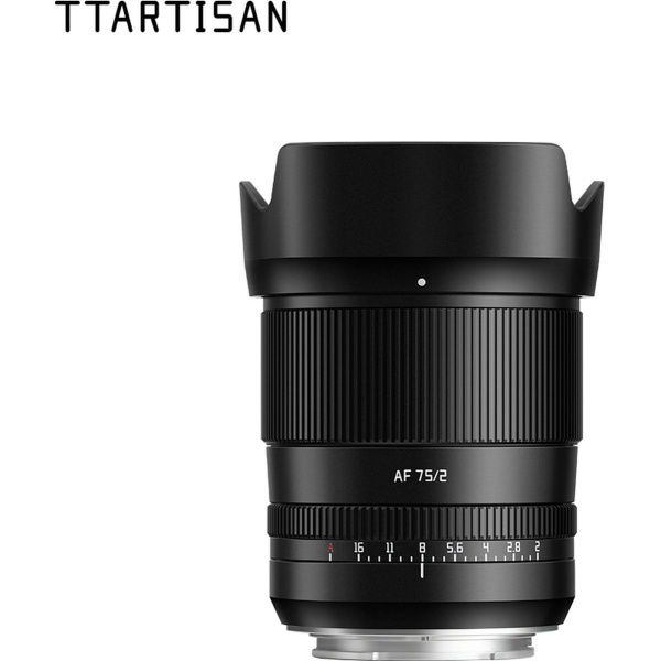 TTArtisan AF 75mm f/2.0 Nikon Z-Mount Black