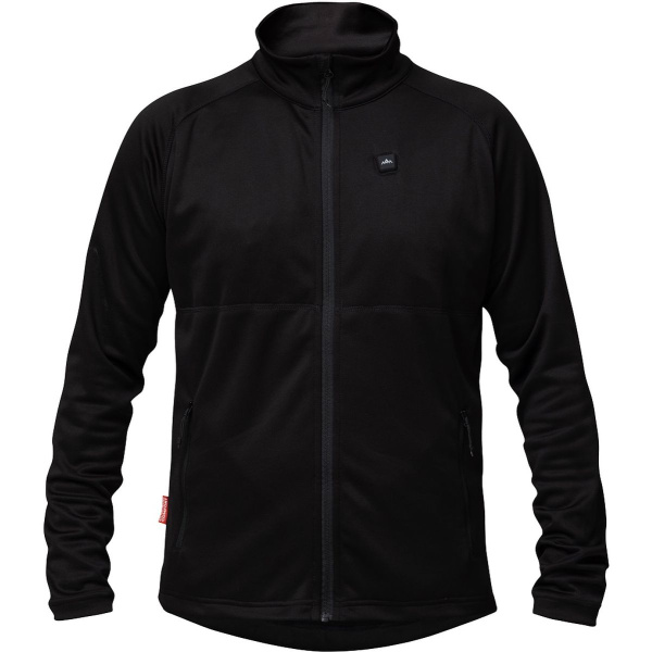 Heat Experience Heatx Heated Fleece Sweater Mens M Black