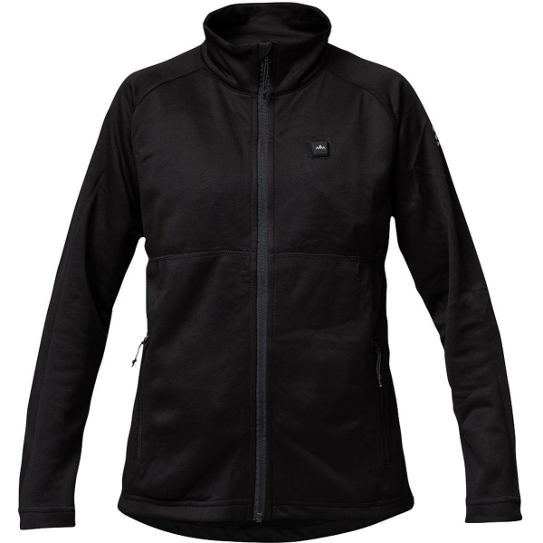 Heat Experience Heatx Heated Fleece Sweater Womens L Black