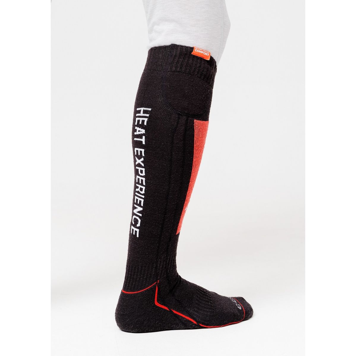 Heat Experience Heatx Heated Technical Socks W/Batt S Red/Black - EU37/39 - Image 4