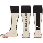 Heat Experience Heatx Heated Technical Socks W/Batt S Sand/Black - EU37/39