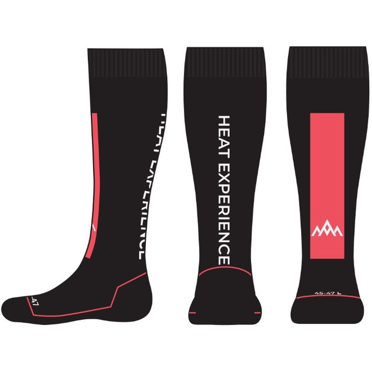 Heat Experience Heatx Heated Technical Socks S Red/Black - EU37/39