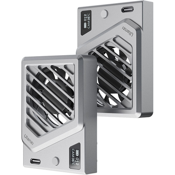 Ulanzi CA25 Camera Cooling Fan V2 (clamp) Silver
