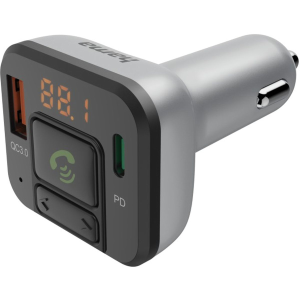Hama FM-Transmitter w/ Bluetooth-and Handsfree-Functie