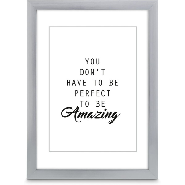 Hama Plastic Frame Chiaro Silver 30 X 40 cm