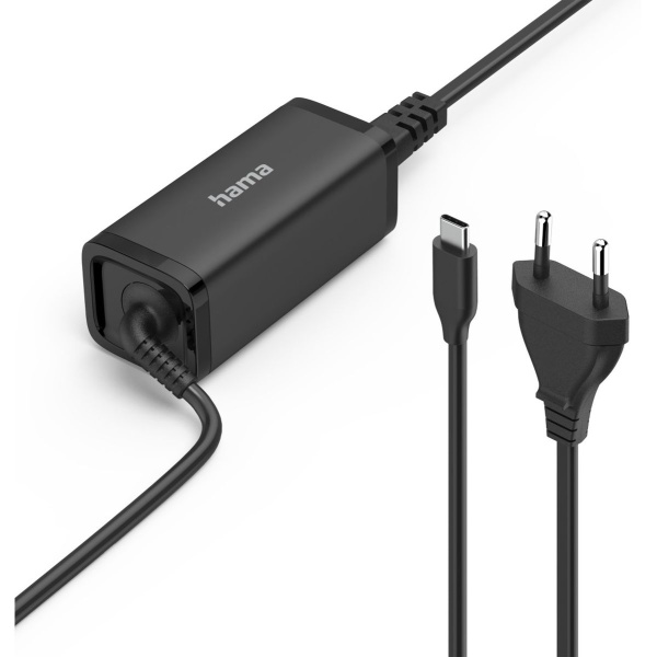 Hama Universal USB-C-Notebook-Netadapter Gan Power Delivery (PD) 5-20V/65W