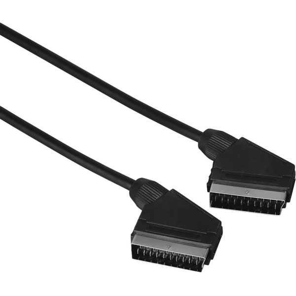 Hama Scart-Verbindingskabel Plug - Plug 1.5 M Black