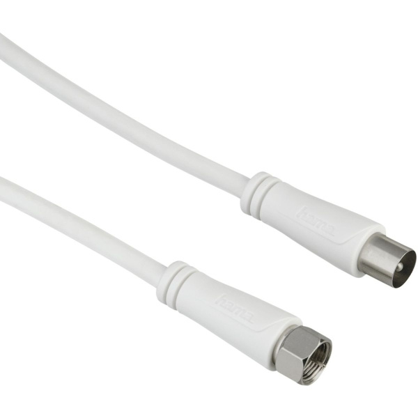 Hama Sat-Aansluitkabel F-Plug - Coax-Plug 1.5 M 90 DB