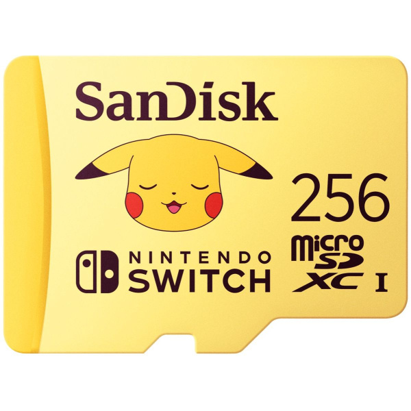 SanDisk MicroSDXC Extreme Gaming 256GB 100MB/90MB Pokemon - Switch