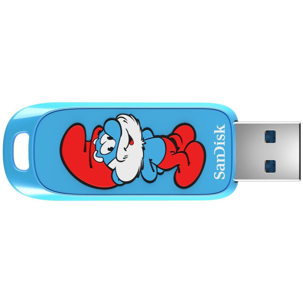 SanDisk USB Smurf 128GB 130MB/s - USB 3.2