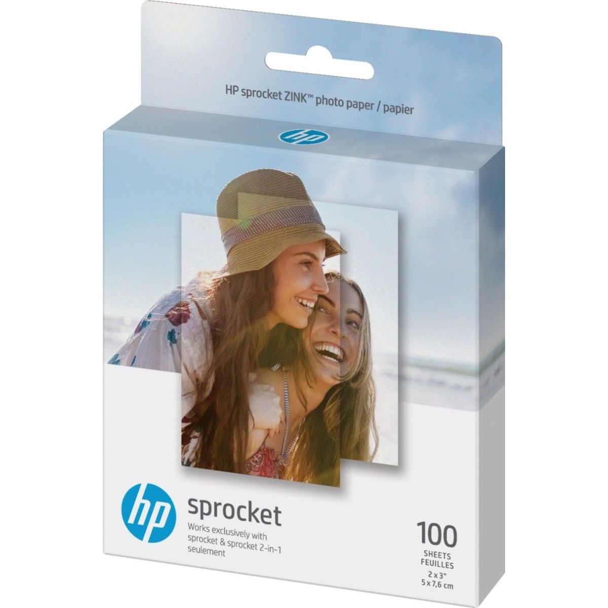 HP Zink Paper 100 Pack 2x3 - Image 5