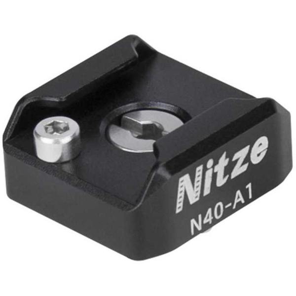 Nitze Cold Shoe w/ 1/4 Mounting Punten and ARRI Locating Pins (N40-A1)