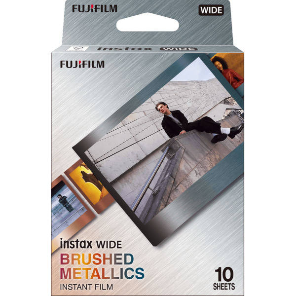 Fuji Instax Wide Film Brushed Metal