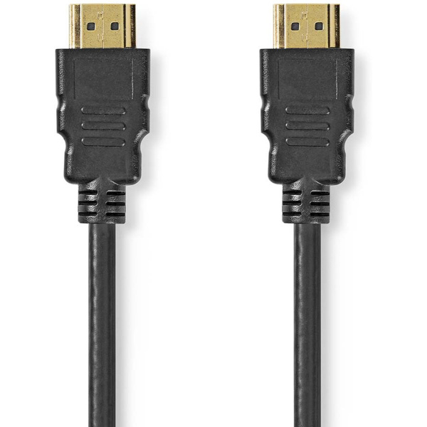 Nedis Ultra High Speed HDMI-Cable | 1.00 M | Round | 6.0 mm | Black | Label