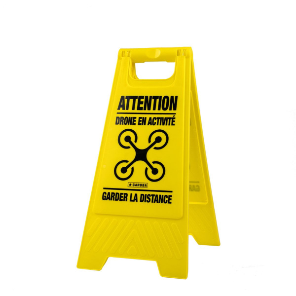 Caruba Drone Waarschuwingsbord Frans