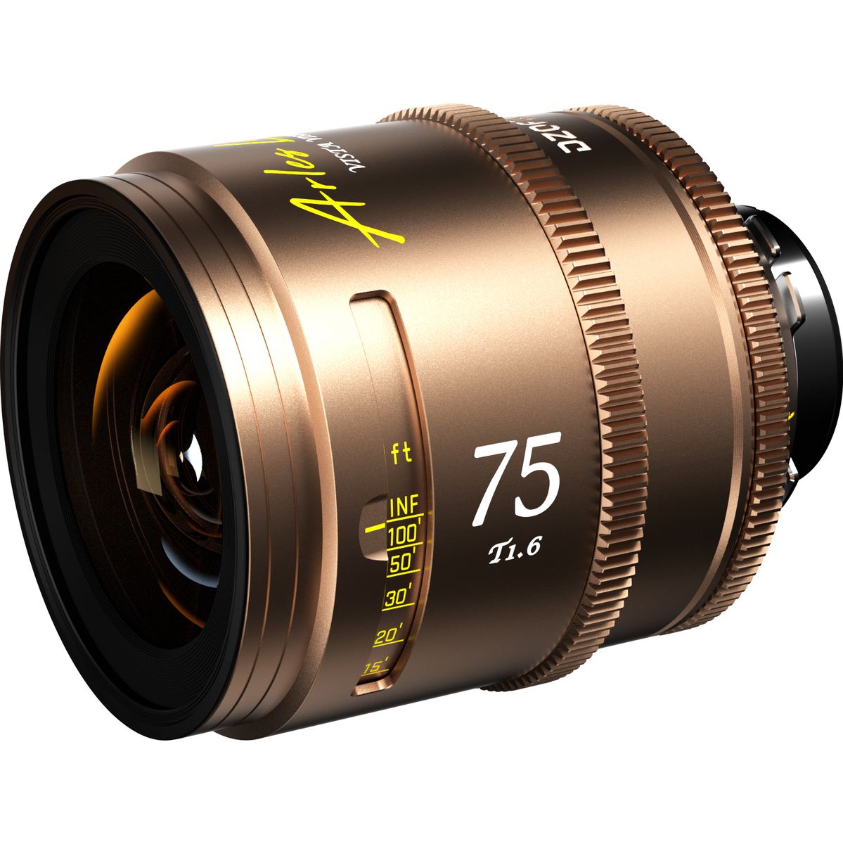 DZOFILM Arles Lustre 75mm FF/VV Prime Cine Lens - PL Mount (Meter) - Image 2