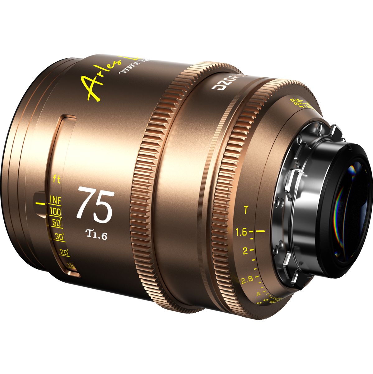 DZOFILM Arles Lustre 75mm FF/VV Prime Cine Lens - PL Mount (Meter) - Image 3