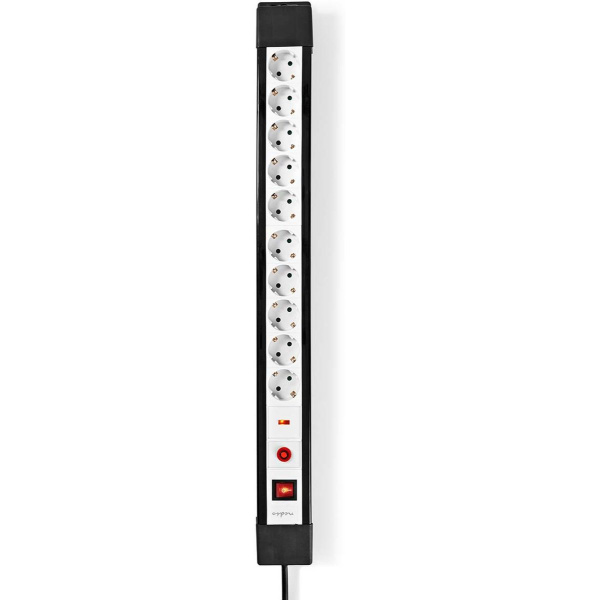 Nedis Power Strip | PE Plug / Type F (Cee 7/7)| 10-WEGS | 3.00 M | 3680 W | 16 A