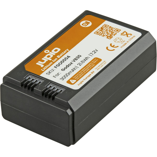 Jupio VB30 For Godox V1/V1 Pro/V850 Â…¢/V860 Â…¢ (USB-C Input) 3000mAh