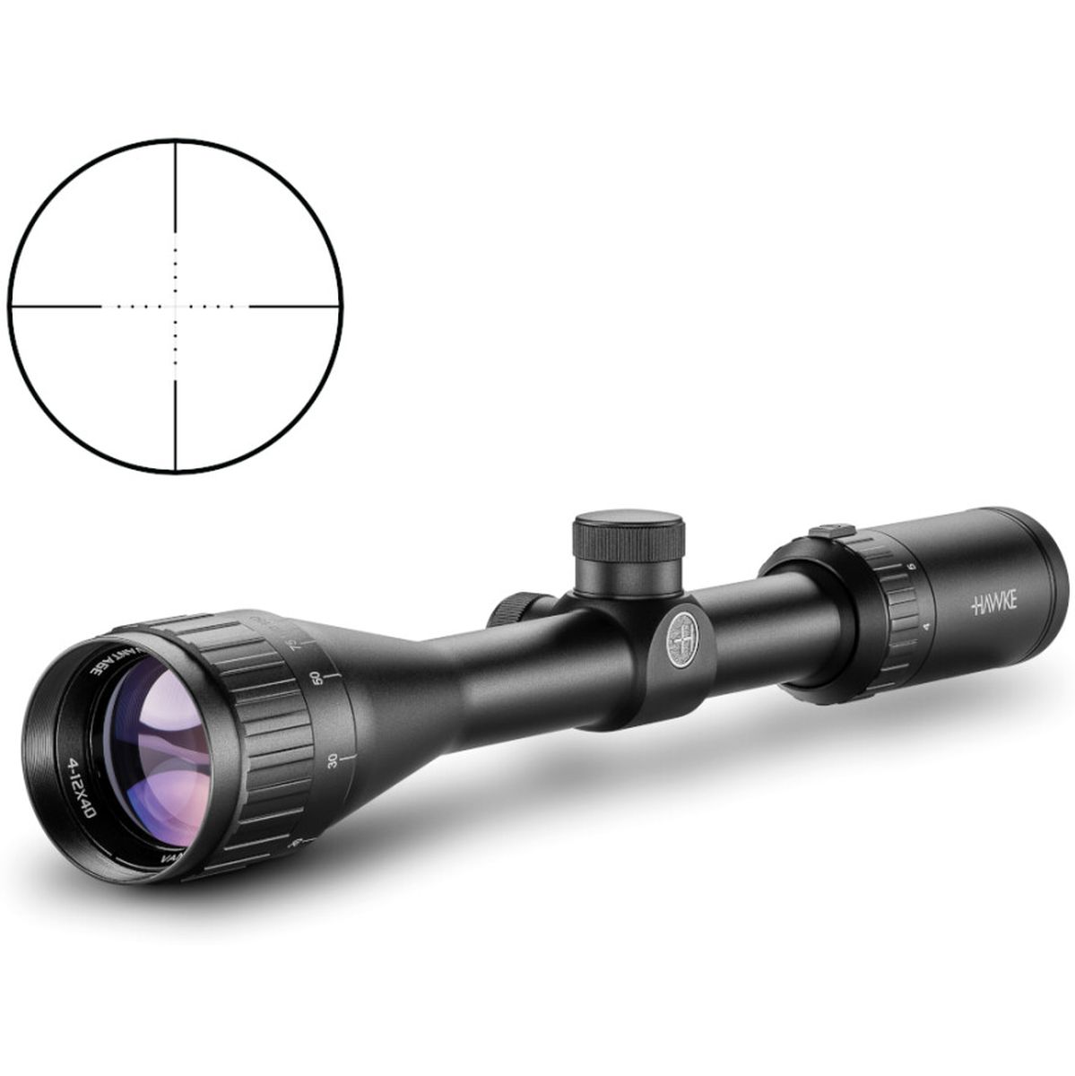 Hawke RS Vantage 4-12x40 AO 1 Mil Dot
