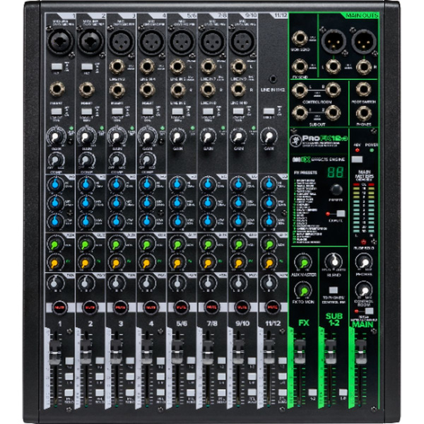 Mackie 12 Channel Professional Effects Mixer w/ USB