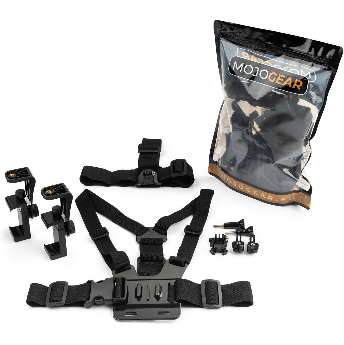 MOJOGEAR A02 Head / Chest Strap Kit For GoPro / Smartphone - Image 2