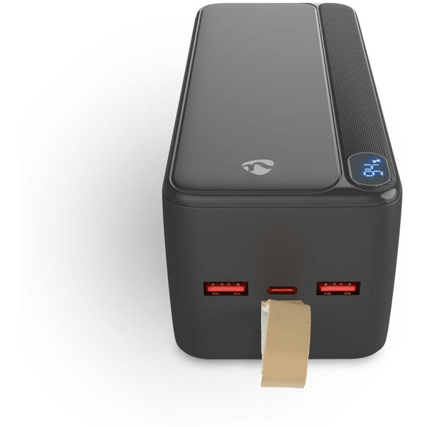 Nedis PowerBank | 30000 mAh | Output 1X USB-C 2X USB-A | Input 1X USB-C | 20W