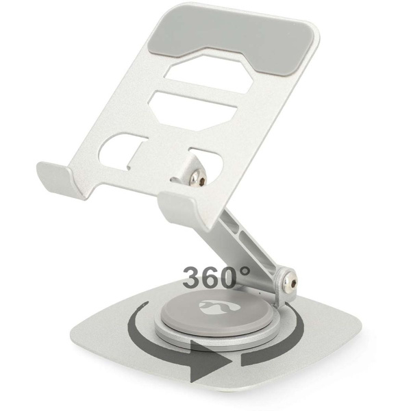Nedis Smartphonestandaard | Universal | Draai-and Tiltable | Silver